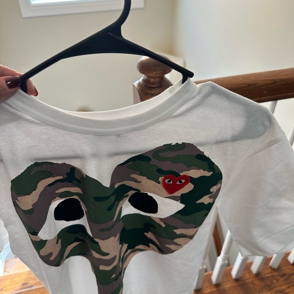 CAMO BIG HEART T-SHIRT - Picture 2 of 5